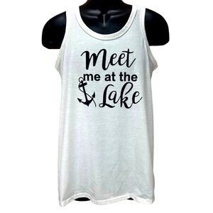 Meet Me At The Lake Womens TankTop Medium